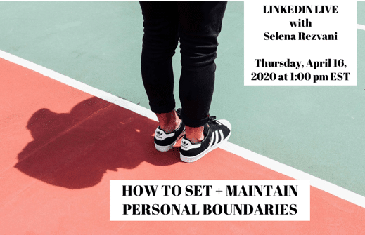 How to Set & Maintain Personal Boundaries