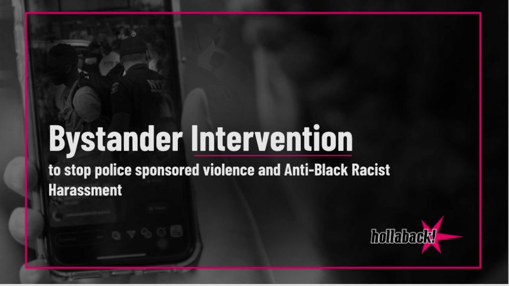 Hollaback! Bystander Intervention logo
