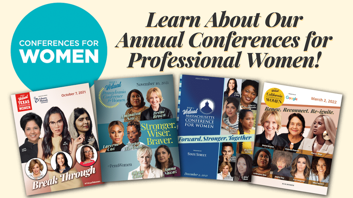Learn About Our Annual Conferences for Professional Women!
