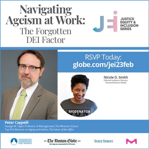Navigating Ageism at Work: The Forgotten DEI Factor thumbnail with Peter Cappelli and Nicole D. Smith