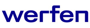 Werfen company logo in blue.