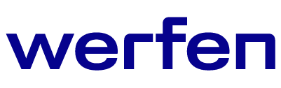 Werfen company logo in blue.