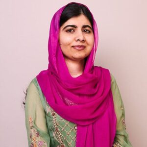 Portrait of Malala Yousafzai