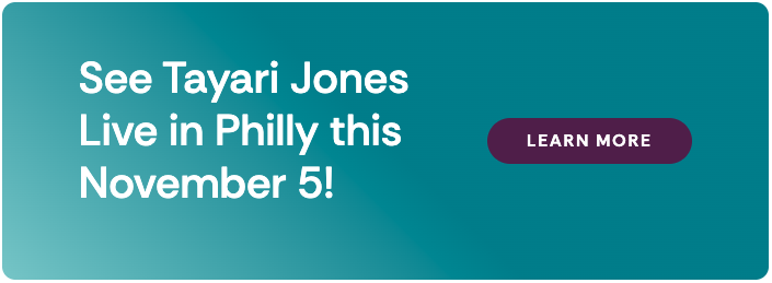 See Tayari Jones Live in Philly this November 5!