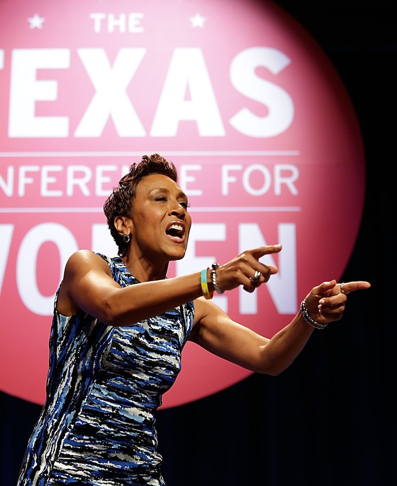 Robin Roberts at Texas Conference for Women event.