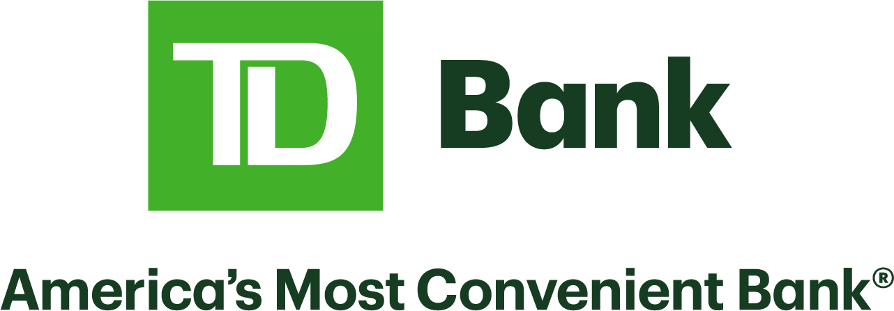 TD Bank logo, America's Most Convenient Bank