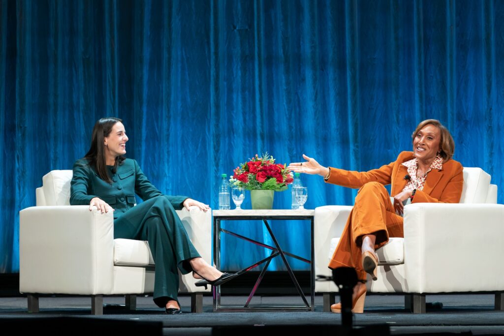 Caitlin Clark & Robin Roberts