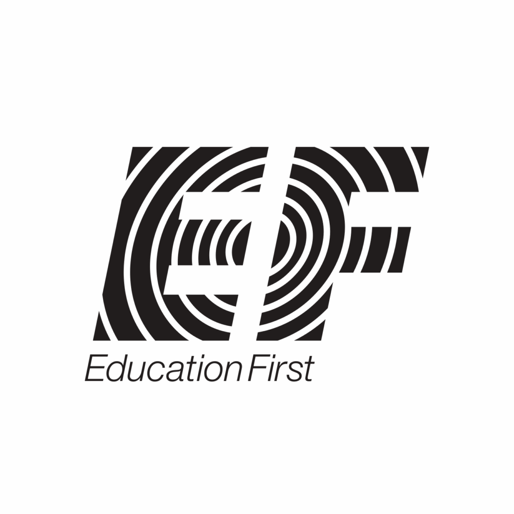 Education First EF logo with circular design
