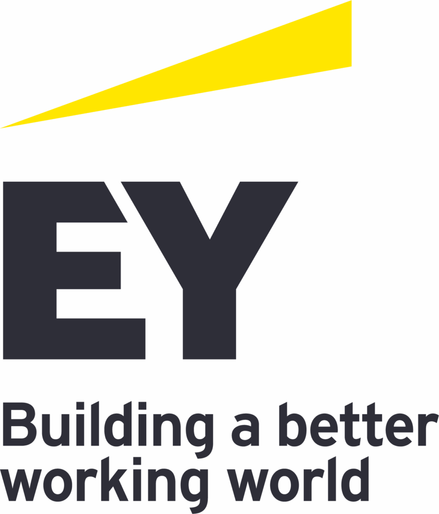 EY logo with tagline Building a better working world