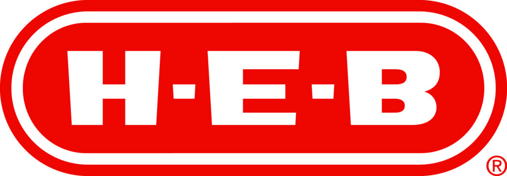 H-E-B supermarket red logo