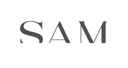 Logo with the word SAM