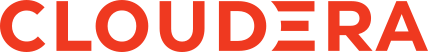 Cloudera company logo in red text