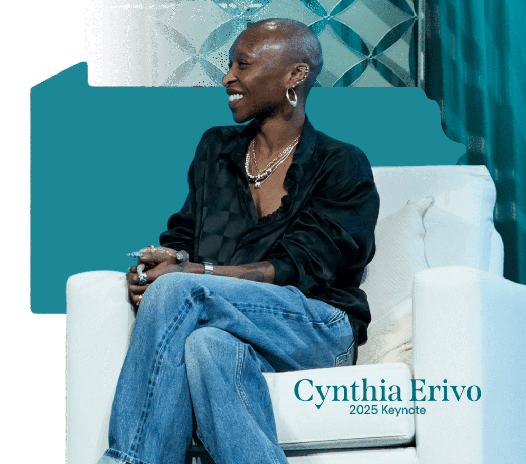 Cynthia Erivo during 2025 keynote interview