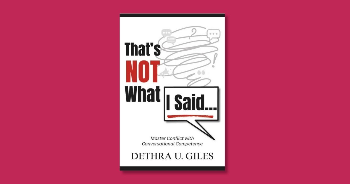 Book cover of That's Not What I Said