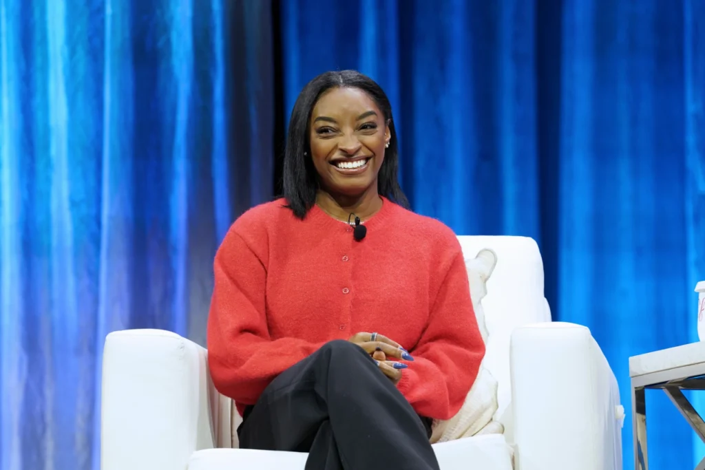 Simone Biles live at the 2025 MA Conference for Women
