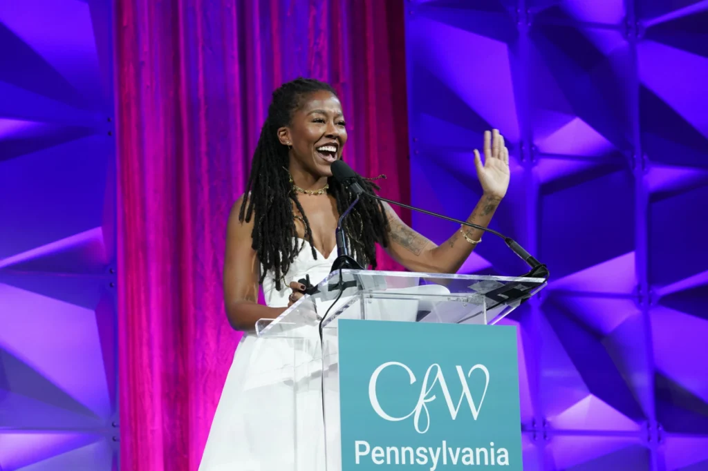 Tomi Adeyemi live at the 2025 PA Conference for Women