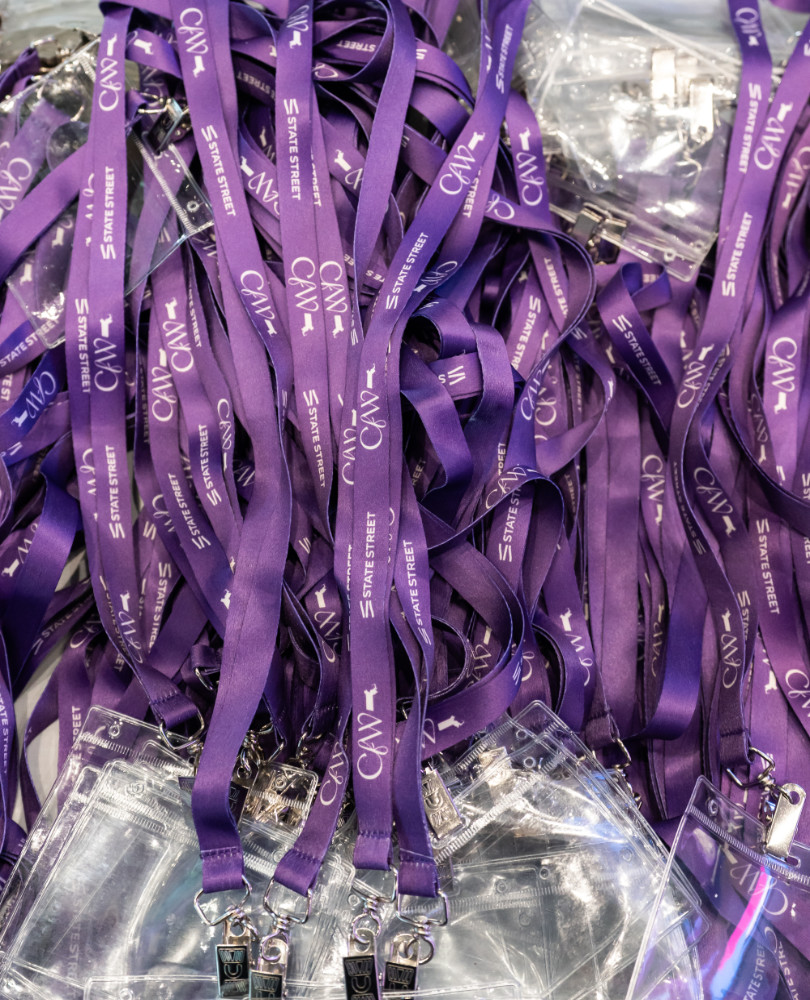Conference for Women lanyards for attendees