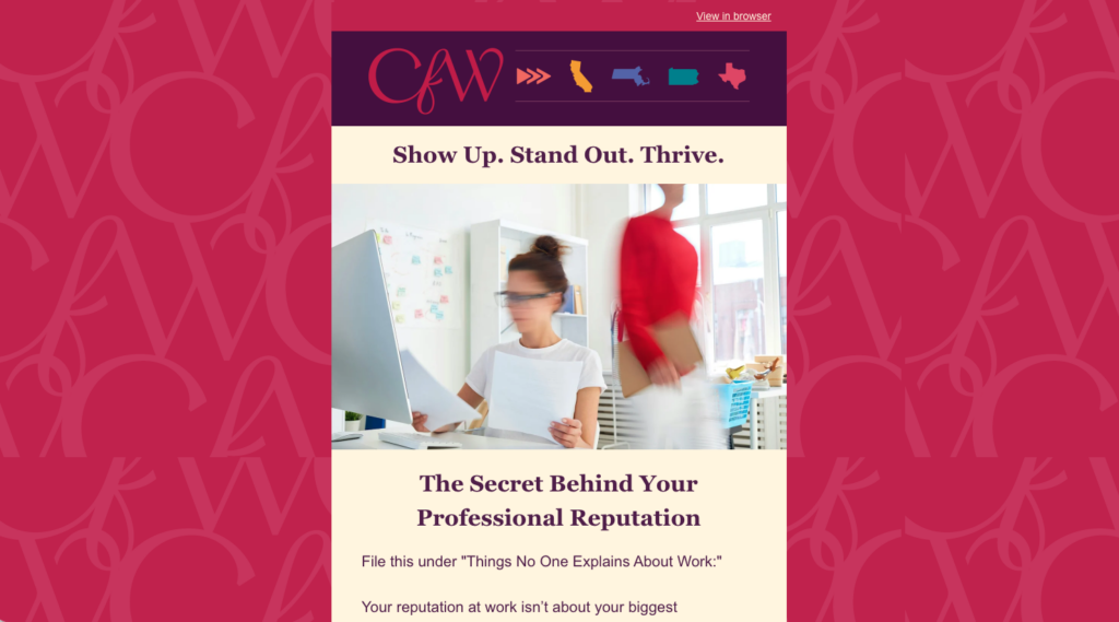 cfw newsletter march 2026