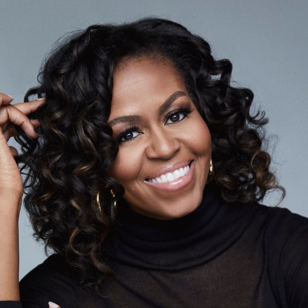 Portrait of Former First Lady Michelle Obama