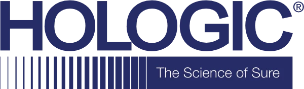 Hologic logo with tagline The Science of Sure