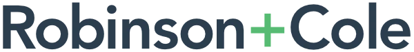 Robinson+Cole logo with green plus sign
