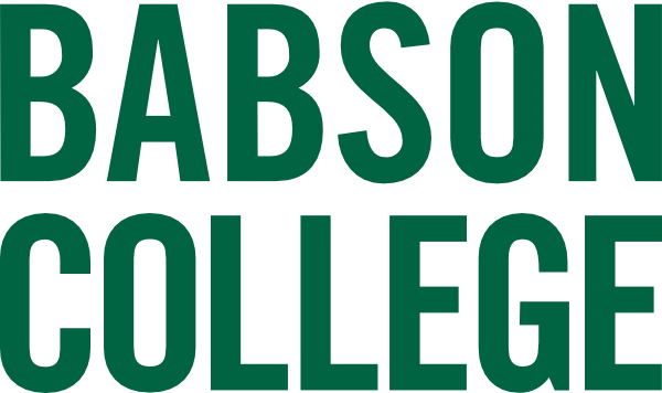 Babson College logo in green