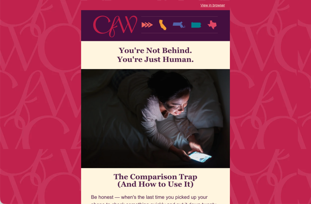 August 2026 CFW Newsletter