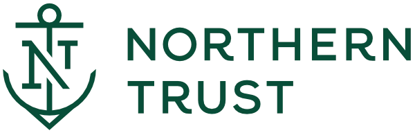 Northern Trust logo with stylized NT anchor emblem in green