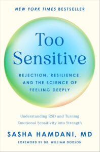 Cover of Too Sensitive by Sasha Hamdani, MD